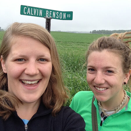 Katelyn Geleynse and Maegan Gagne